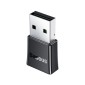 Baseus HUB BA07 Bluetooth USB Adapter BT 5.3, με ένδειξη LED, εμβέλεια 20m, Μαύρο (ZJBA010001)
