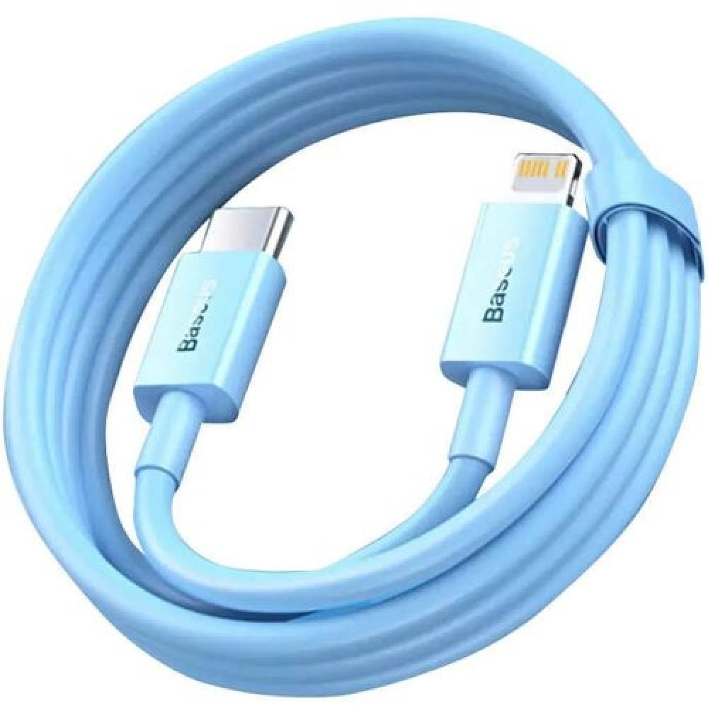 Baseus Type-C - Lightning Superior Series 480Mbps 20W, 1m Blue (CAYS001903)