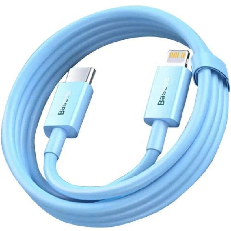 Baseus Type-C - Lightning Superior Series 480Mbps 20W, 1m Blue (CAYS001903)