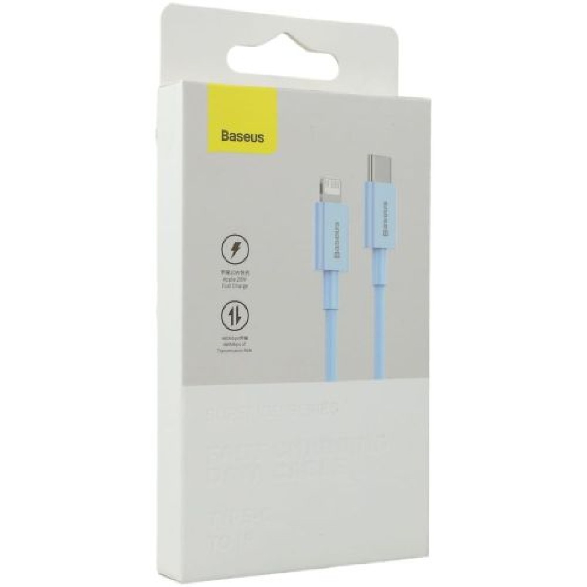 Baseus Type-C - Lightning Superior Series 480Mbps 20W, 1m Blue (CAYS001903)
