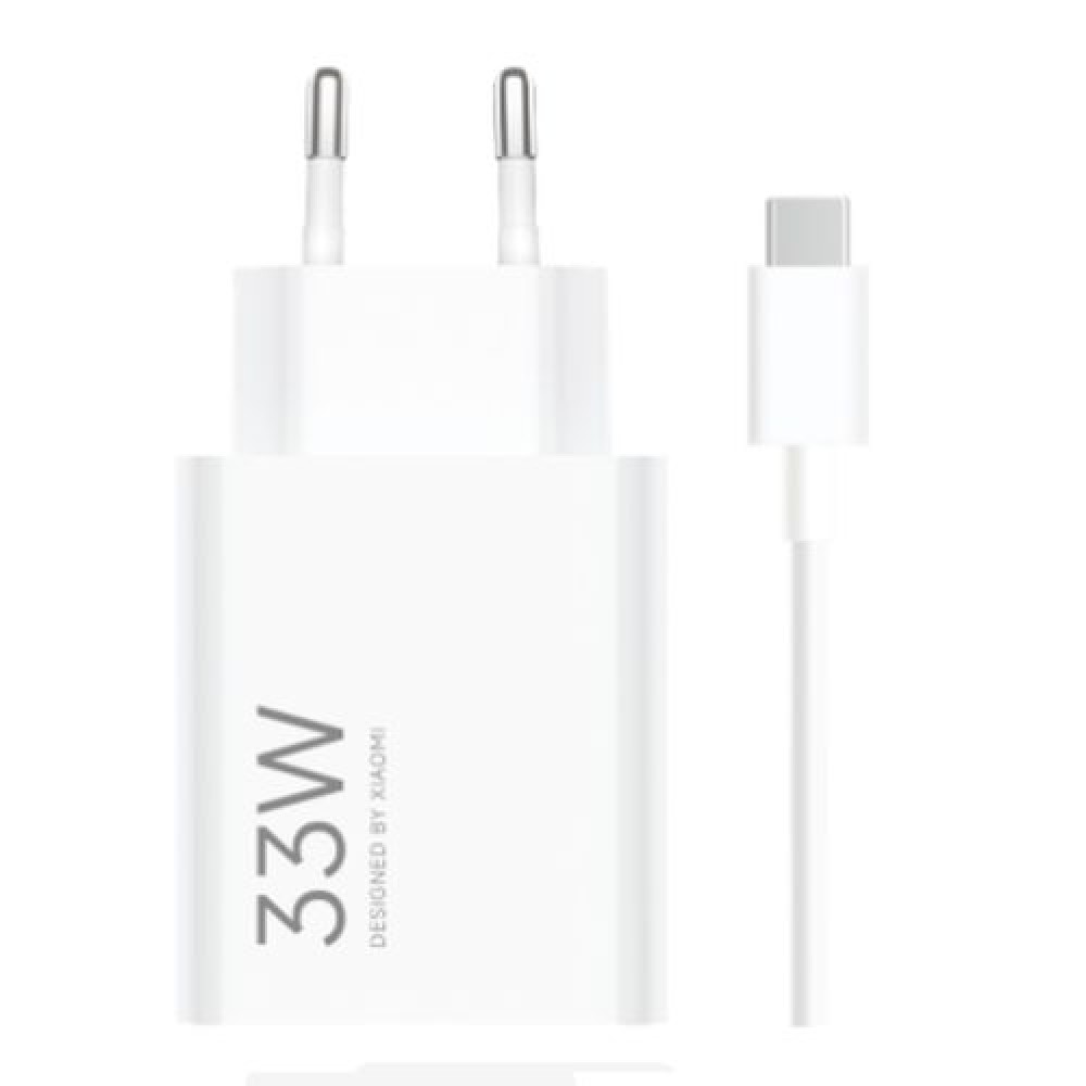 Φορτιστής ταξιδιού Xiaomi (Τύπος-Α), 33W Λευκό EU BHR9956EU