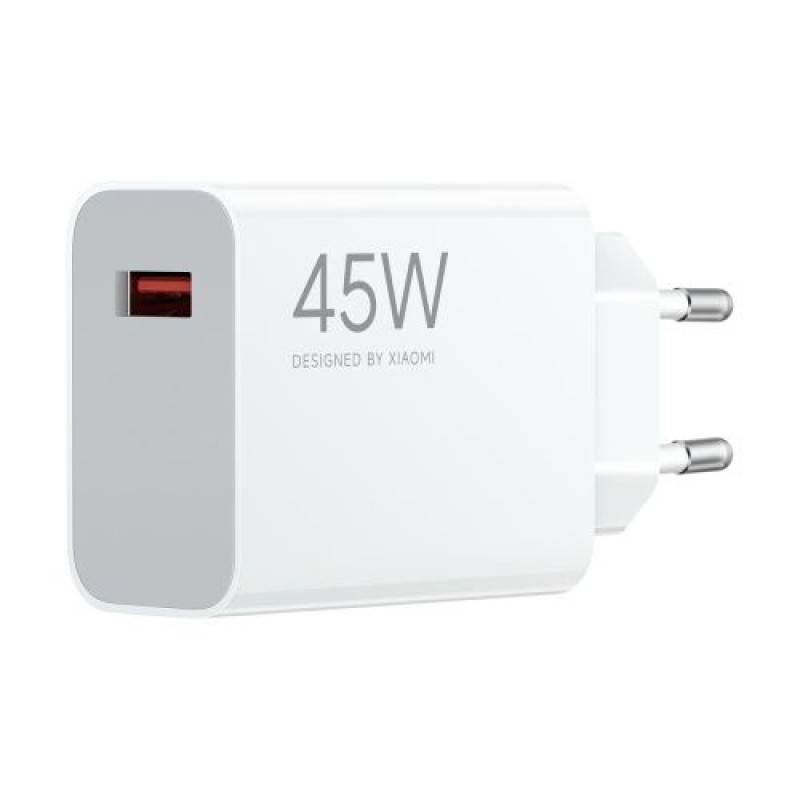 Xiaomi Travel Charger Turbo Power Adapter Type-A 45W Λευκό EU BHR07SLEU
