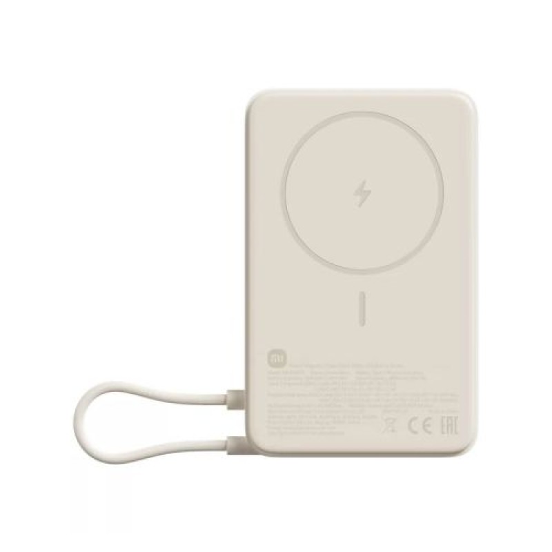 Xiaomi Power Bank Magnetic 10000 mAh με ενσωματωμένο λευκό βάσης EU BHR08PBGL