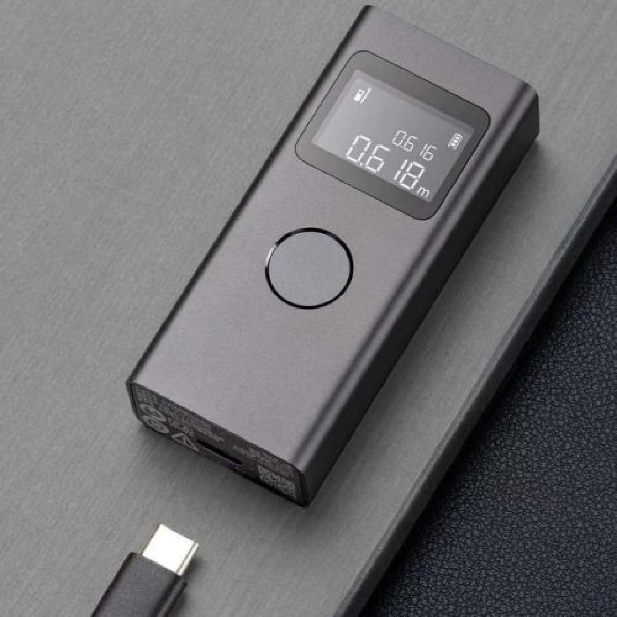 Xiaomi Mijia Smart Laser Rangefinder, LCD Display Tape Measure With Mi Home APP, Black EU BHR5596GL