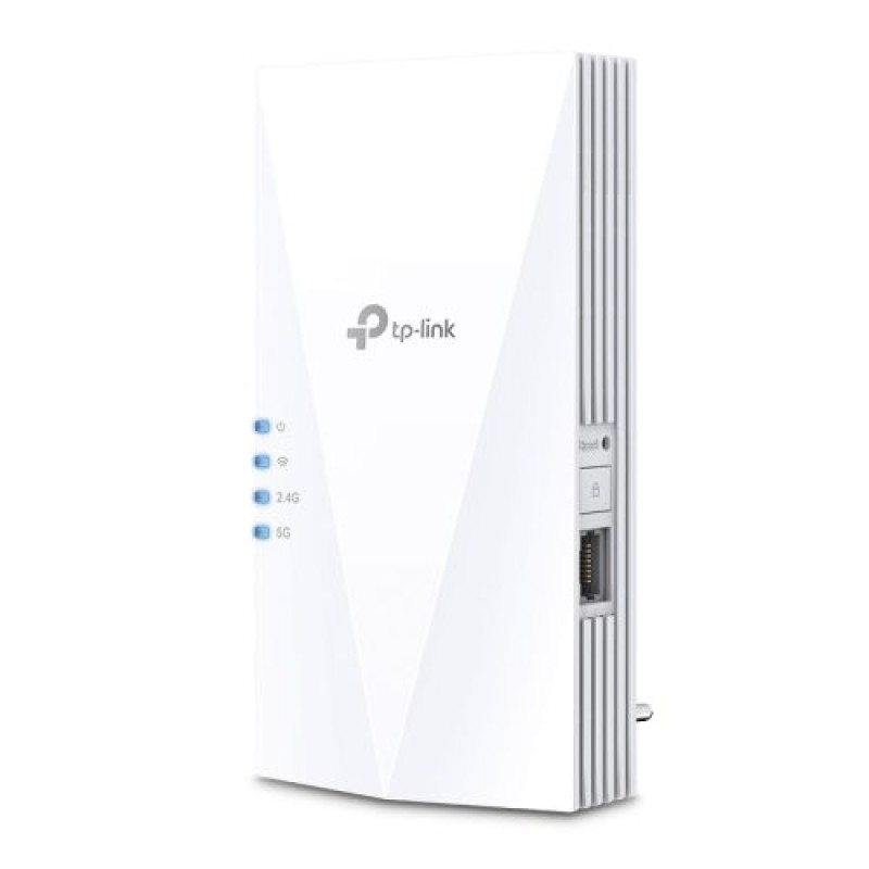 TP-Link Range Extender RE500X AC1500 Wireless Dual Band, Mesh System, 1500Mbps, 802.11ac, Wi-Fi 6, White EU