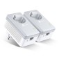 TP-Link Range Extender PA4010P AV600 Wireless Passthrough Powerline Starter Kit (2 pack Adapter), 600Mbps, LAN/WAN, White EU