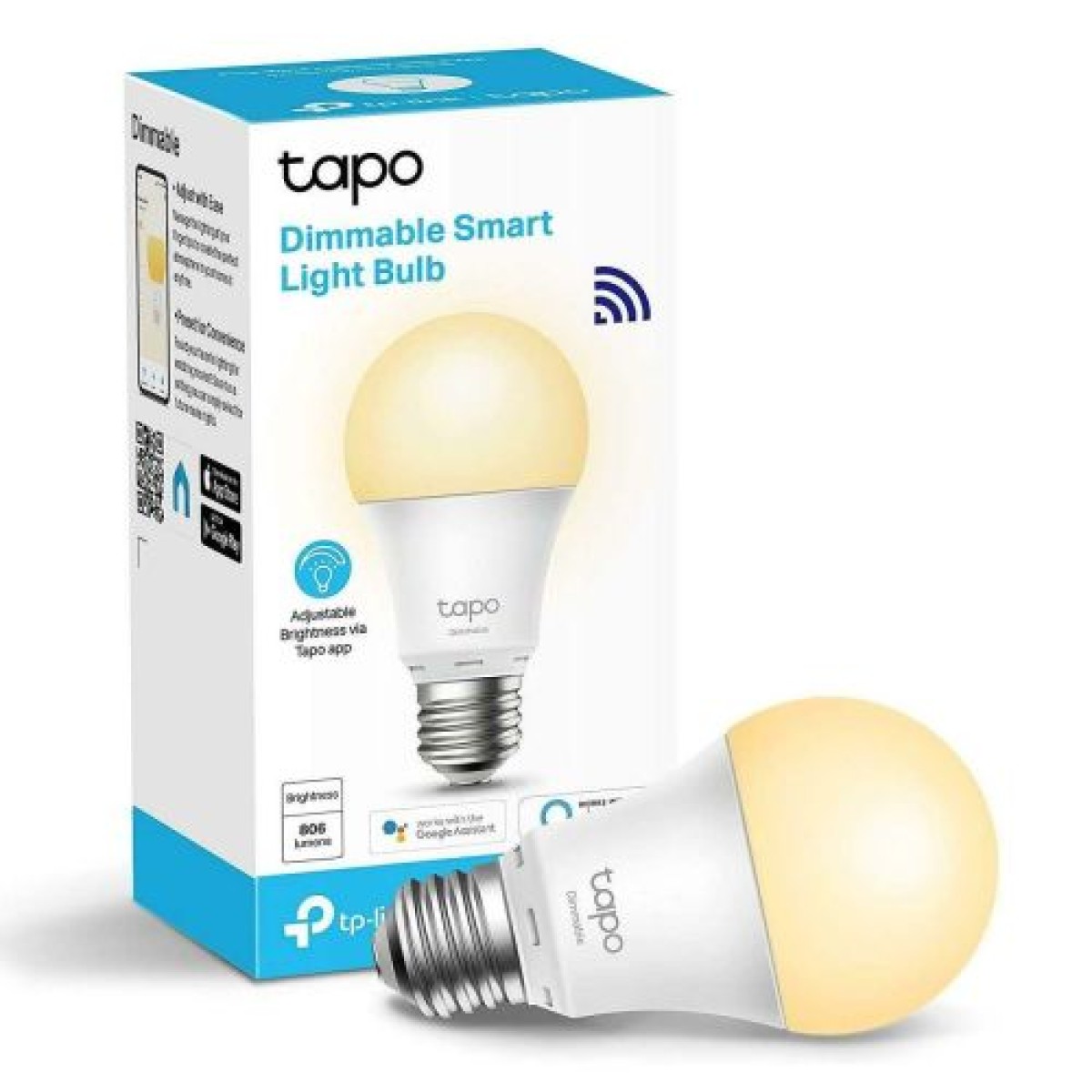 TP-Link Smart LED Bulb L510E, E27, 8,7W, Λευκό EU