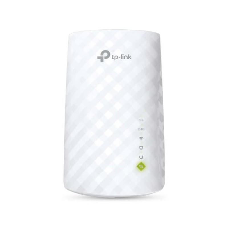 TP-Link Range Extender Επιτοίχιος βύσμα Wi-Fi RE200 AC750, 750 Mb/s, Λευκό EU