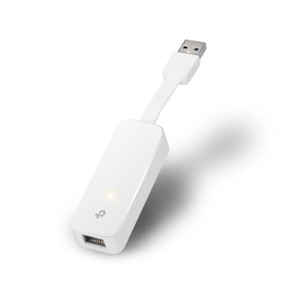 Καλώδιο προσαρμογέα δικτύου TP-Link UE300 USB 3.0 σε Ethernet RJ45, 1000 Mb/s, Λευκό EU