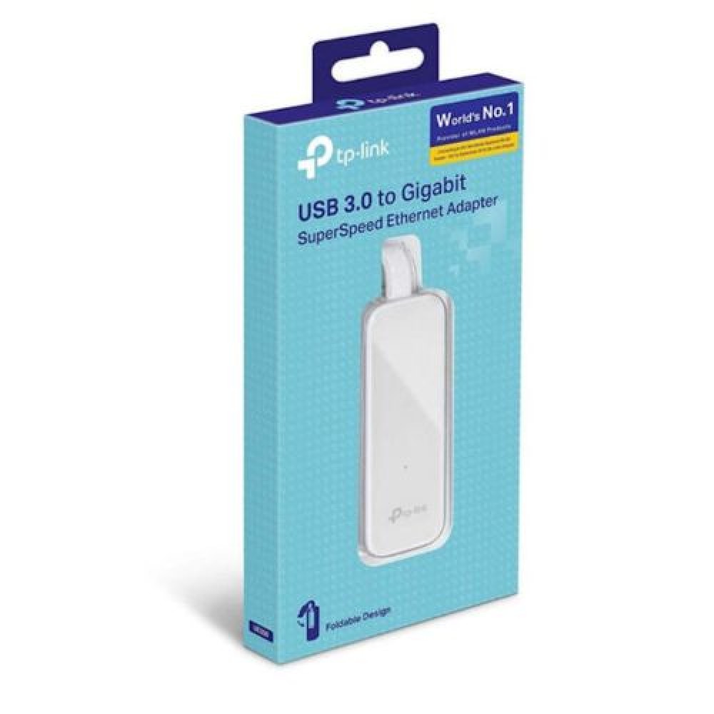 Καλώδιο προσαρμογέα δικτύου TP-Link UE300 USB 3.0 σε Ethernet RJ45, 1000 Mb/s, Λευκό EU