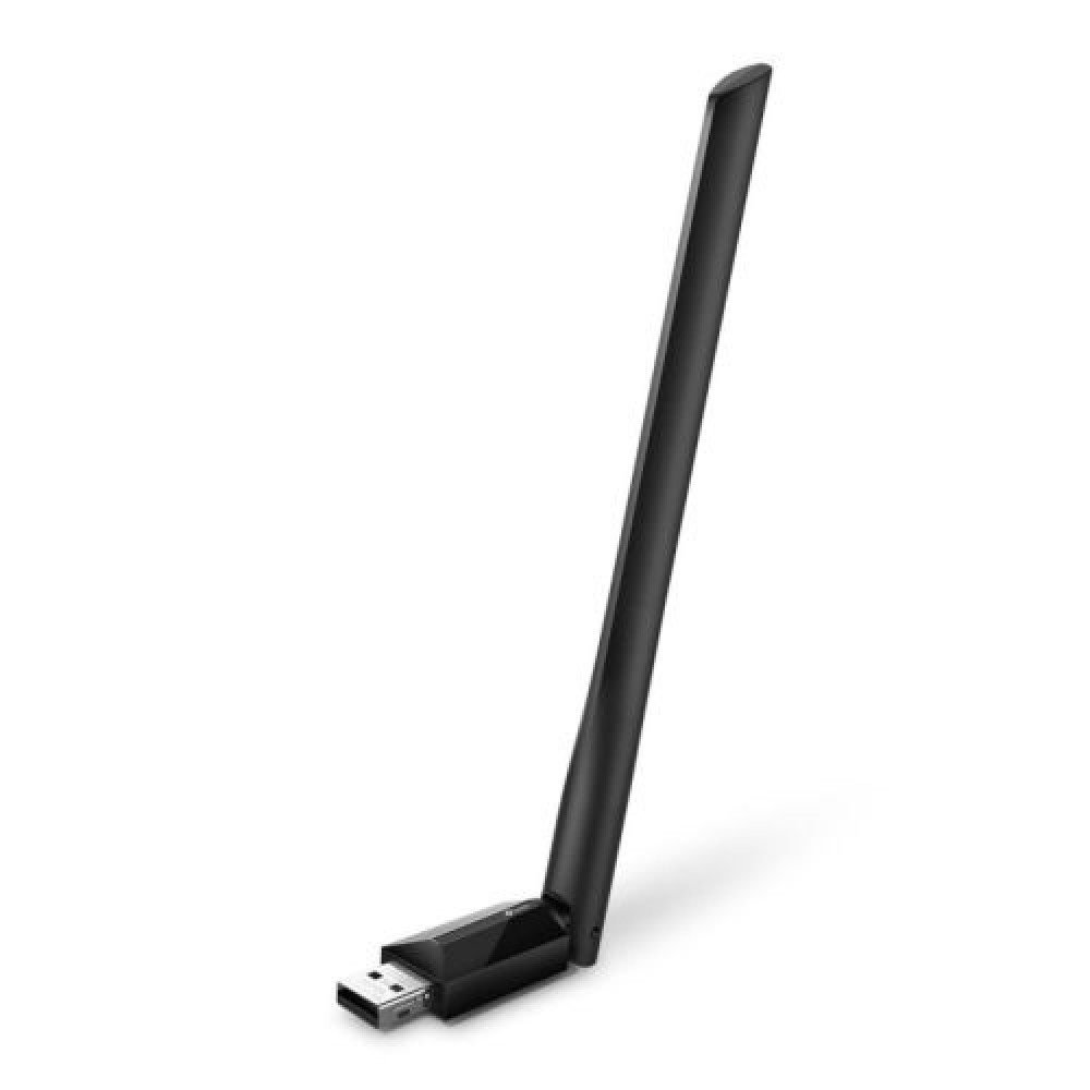 TP-Link Adapter Archer T2U Plus AC600 Wireless, USB 2.0, 633Mbps, 802.11ac, Black EU