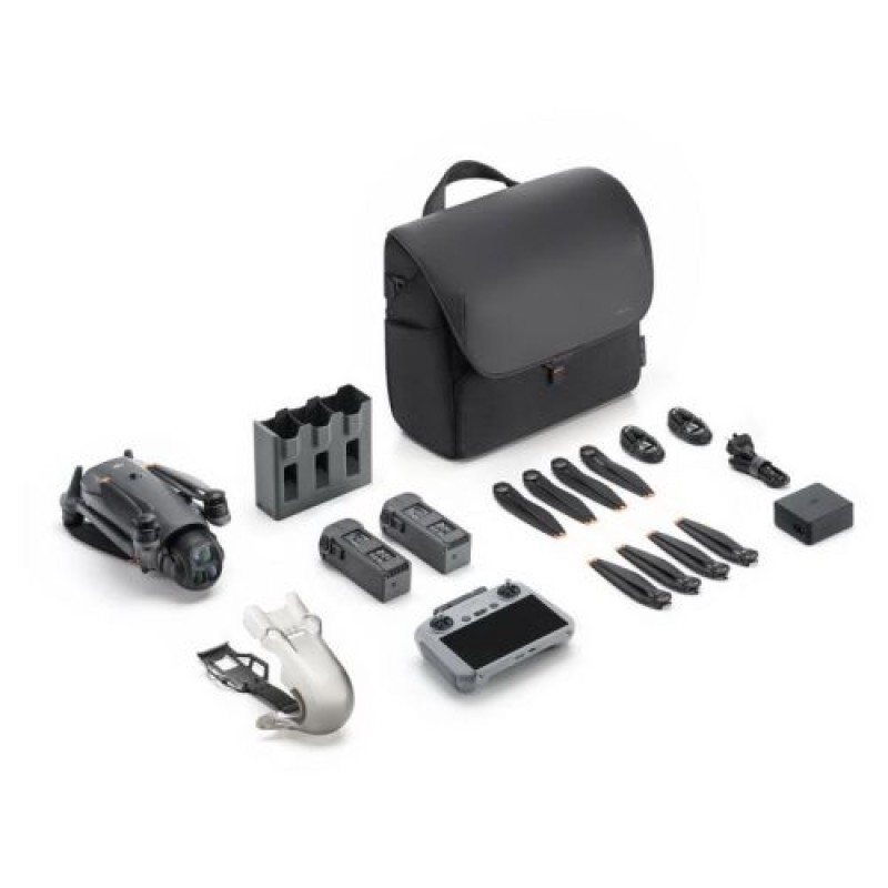 DJI Drone Mavic 4 Pro Fly More Combo με κάμερα 100 MPx 60 fps με τηλεχειριστήριο DJI RC2, ανοιχτό γκρι, ΕΕ (CP.MA.00000848.01)