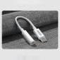 Joyroom Converter Type-C σε Mini Jack 3,5mm Καλώδιο για Smartphones, Λευκό (SH-C1)
