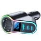 Φορτιστής αυτοκινήτου Joyroom 4 σε 1, Πομπός Bluetooth Fm C+C+U+Cigarette, PD 150W, Μαύρο (JR-CL21)