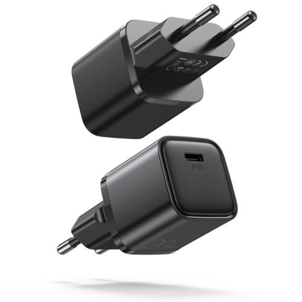 Joyroom Travel Charger Type-C, QC 3.0, PD 3.0, AFC, 20W, EU Black (L-P202)