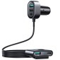 Φορτιστής αυτοκινήτου Joyroom 5-σε-1, C+C+U+U+U, QC 3.0, PD 3.0, FCP, AFC, 12V/24V, 72W, Μαύρο (JR-CL05)