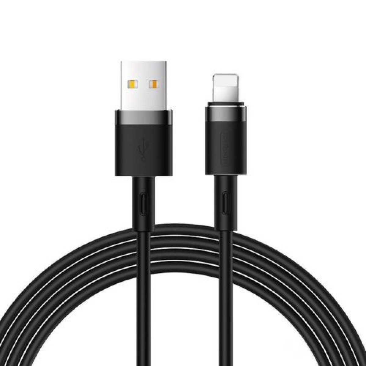 Joyroom Lightning - Καλώδιο USB 2.4A, 1.2m Μαύρο (S-1224N2)