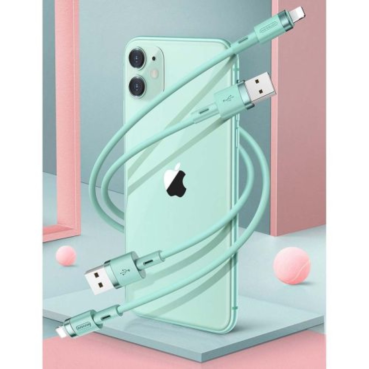 Joyroom Lightning - Καλώδιο USB 2.4A, 1.2m Μαύρο (S-1224N2)