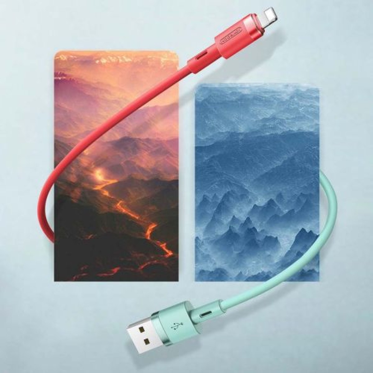 Joyroom Lightning - Καλώδιο USB 2.4A, 1.2m Μαύρο (S-1224N2)