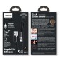 Joyroom Lightning - Καλώδιο USB 2.4A, 1.2m Μαύρο (S-1224N2)