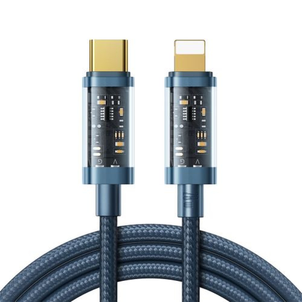 Joyroom Type-C - Καλώδιο γρήγορης φόρτισης σειράς Lightning A10 PD 20W, 1,2 m, μπλε (S-CL020A12)