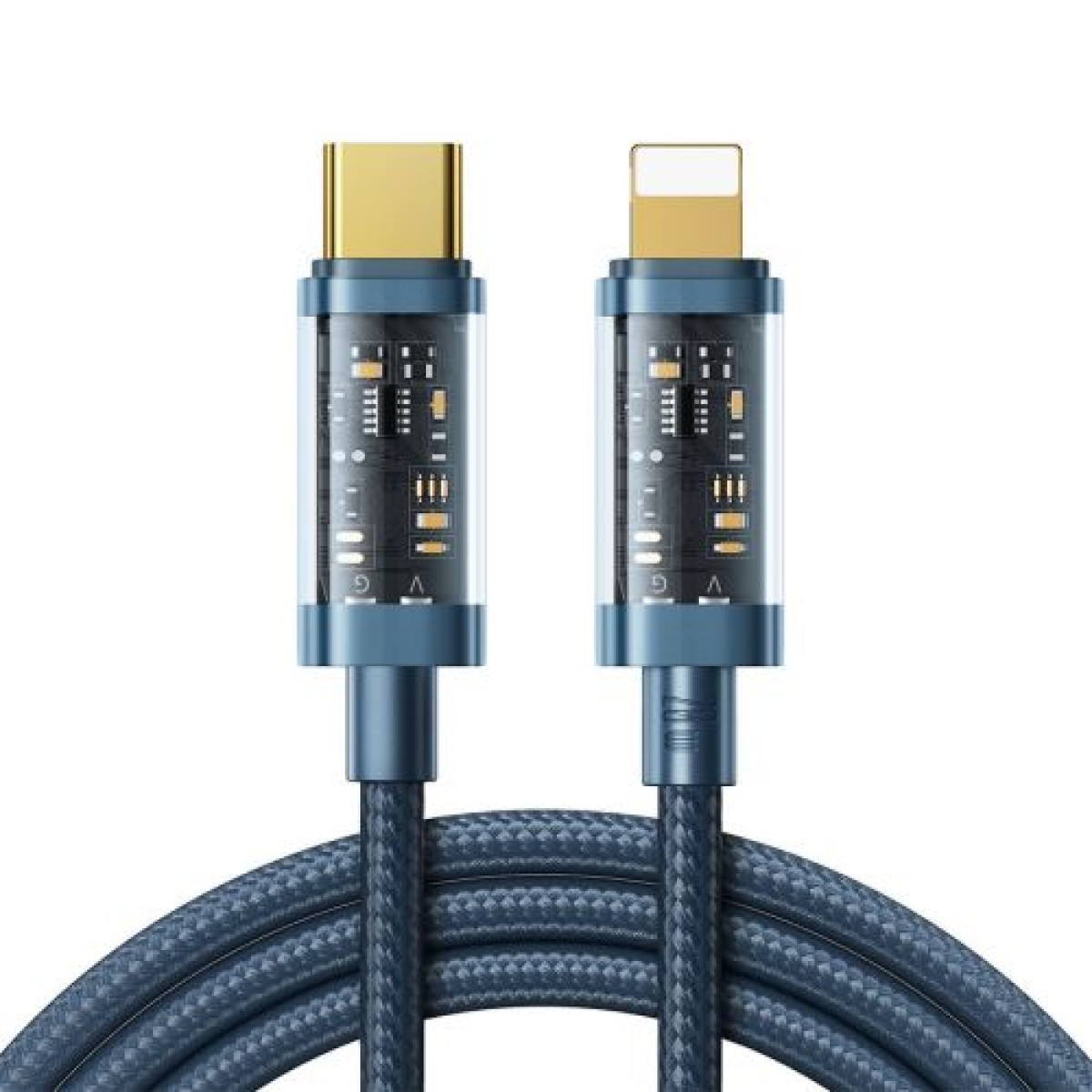 Joyroom Type-C - Καλώδιο γρήγορης φόρτισης σειράς Lightning A10 PD 20W, 1,2 m, μπλε (S-CL020A12)