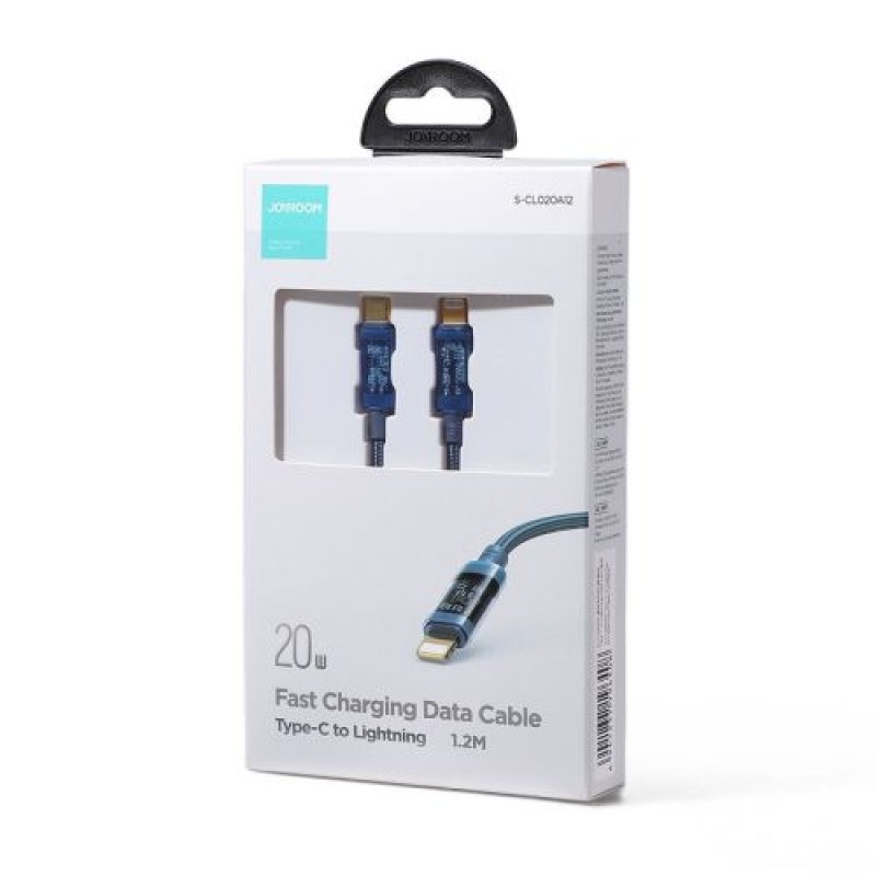 Joyroom Type-C - Καλώδιο γρήγορης φόρτισης σειράς Lightning A10 PD 20W, 1,2 m, μπλε (S-CL020A12)