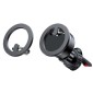 Joyroom Car Mount Magnetict Kit για έξοδο αέρα (Στήριγμα αυτοκινήτου, Μαγνητικός δακτύλιος, Μαγνητικό Καπάκι) Μαύρο (JR-ZS294)