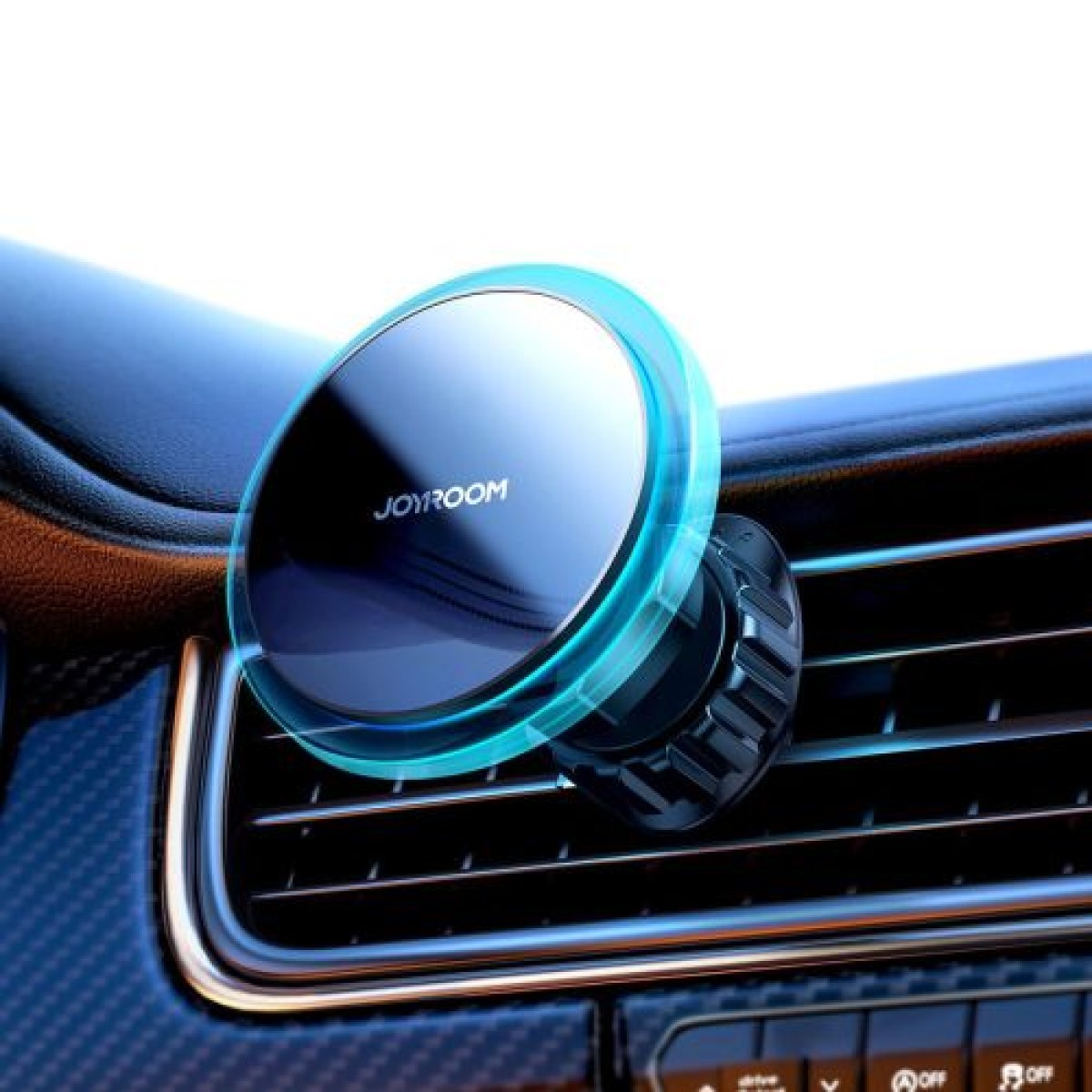 Joyroom Car Mount Wireless Charger MagSafe (Έκδοση Air Outlet) 15W, Μαύρο (JR-ZS291)