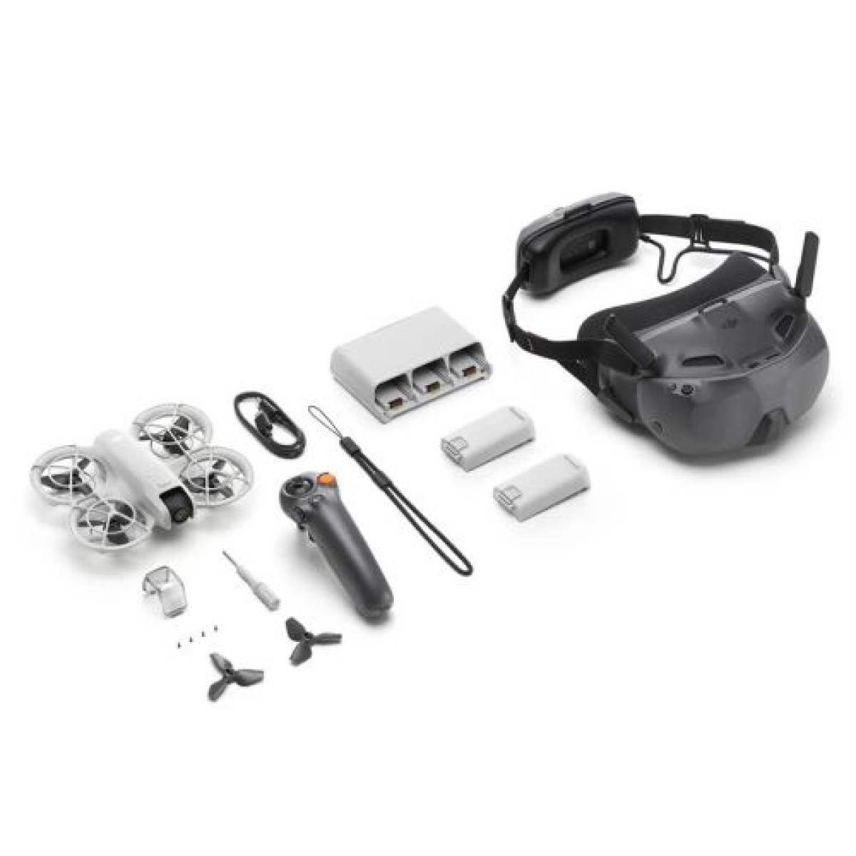 DJI Drone Neo Motion Fly More Combo με κάμερα 4K 3840x2880@30fps με τηλεχειριστήριο DJI RC Motion 3, ανοιχτό γκρι EU (CP.FP.00000186.03)