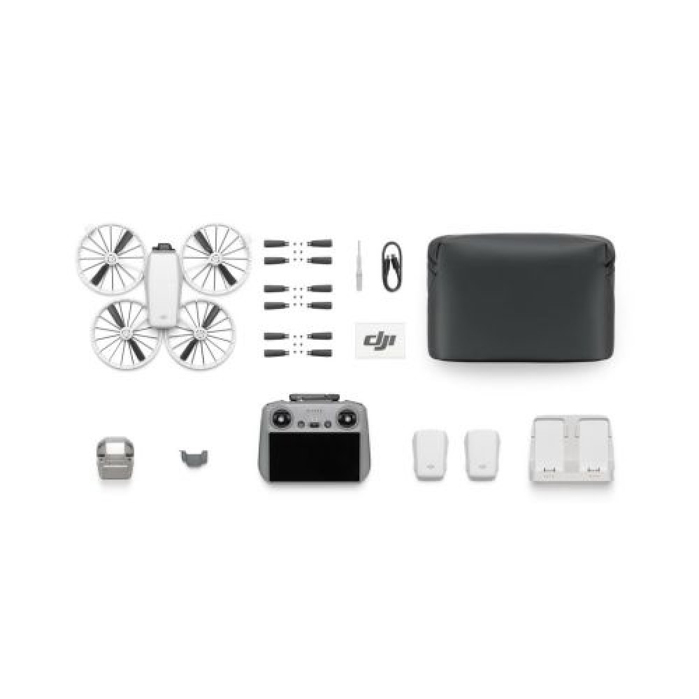 DJI Drone Flip Fly More Combo με κάμερα 48 MPx 100 fps με τηλεχειριστήριο DJI RC2, ανοιχτό γκρι EU (CP.FP.00000181.01)