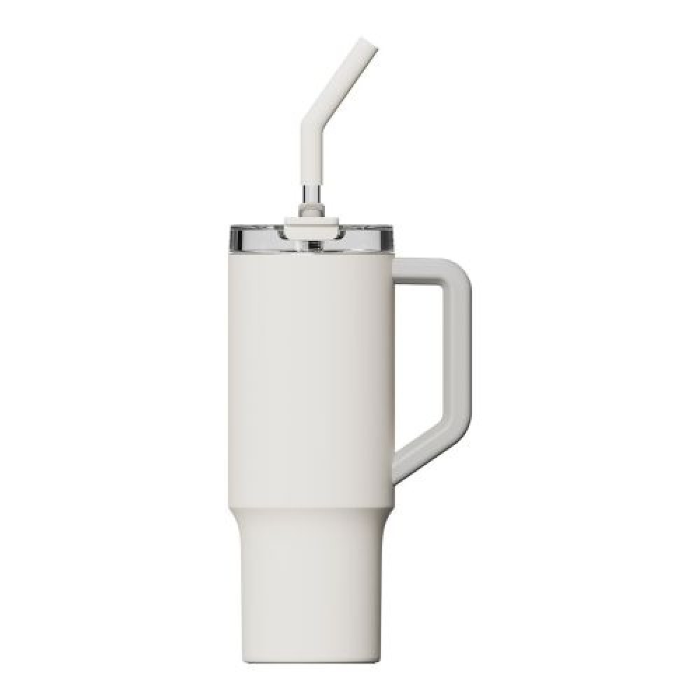 Κούπα Xiaomi Straw Thermo 1L, Λευκή EU BHR9540GL