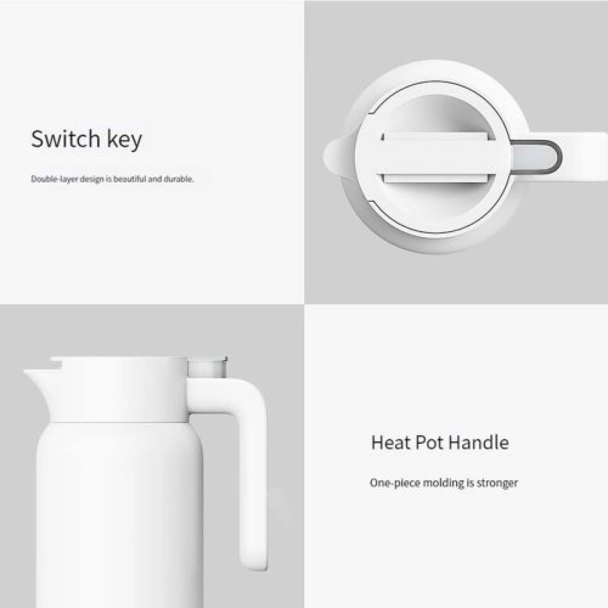 Xiaomi Bottle Insulated 1,8L Λευκό EU BHR9049GL