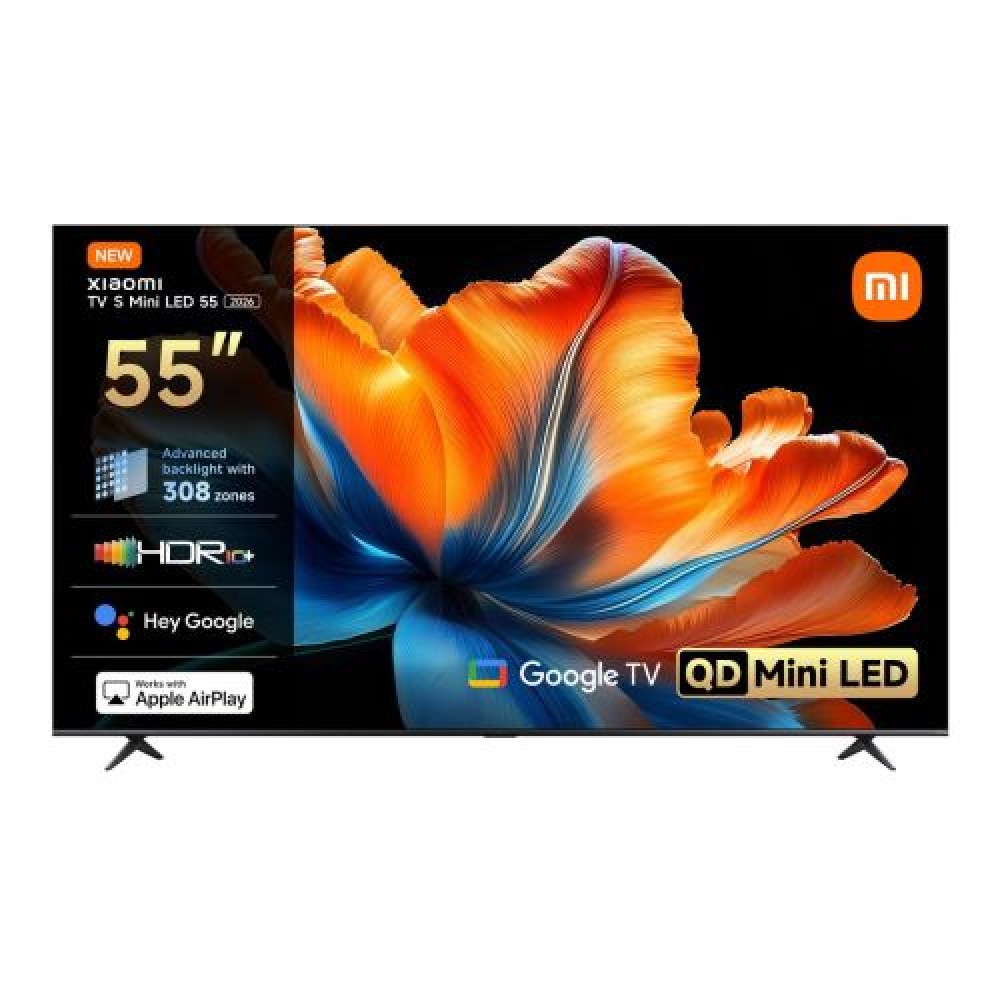 Xiaomi TV S MINI LED 55" UHD 2026 Μαύρο EU ELA6592EU