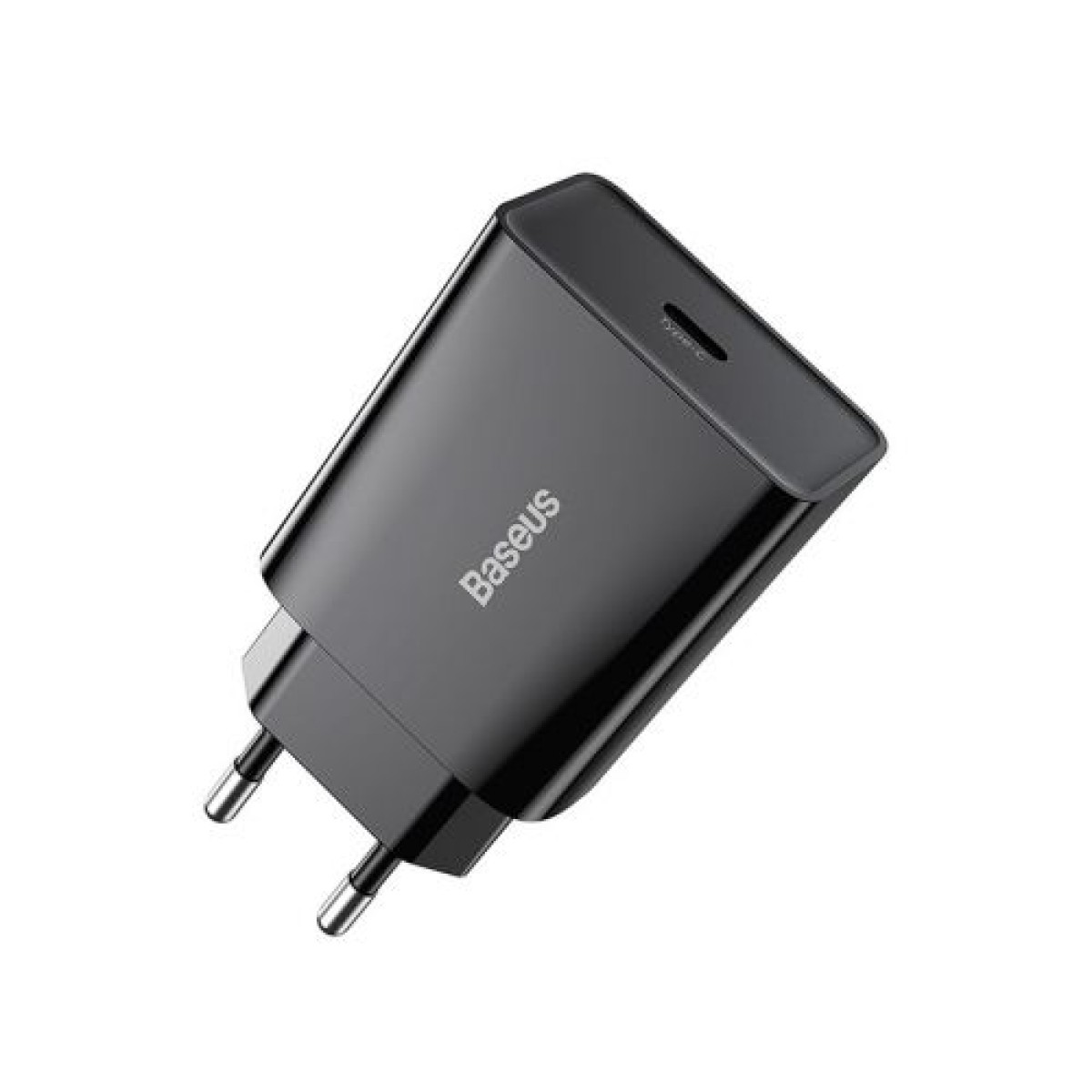 Baseus Travel Charger Speed ​​Mini 1C Quick Charger 20W EU Black (CCFS-SN01)