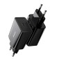 Baseus Travel Charger Speed ​​Mini 1C Quick Charger 20W EU Black (CCFS-SN01)