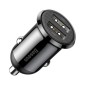 Baseus Car Charger Grain Pro Dual USB 4.8A Μαύρο (CCALLP-01)