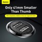 Baseus Car Charger Grain Pro Dual USB 4.8A Μαύρο (CCALLP-01)