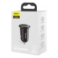 Baseus Car Charger Grain Pro Dual USB 4.8A Μαύρο (CCALLP-01)