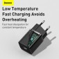 Φορτιστής ταξιδίου Baseus Super Si 1C Quick Charger PD 30W EU Black (CCSUP-J01)
