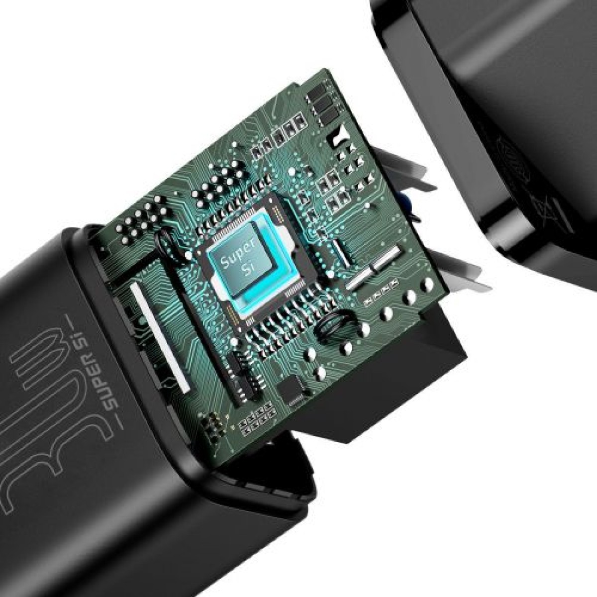Φορτιστής ταξιδίου Baseus Super Si 1C Quick Charger PD 30W EU Black (CCSUP-J01)