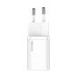 Baseus Travel Charger Super Si 1C Quick Charger PD 30W EU White (CCSUP-J02)