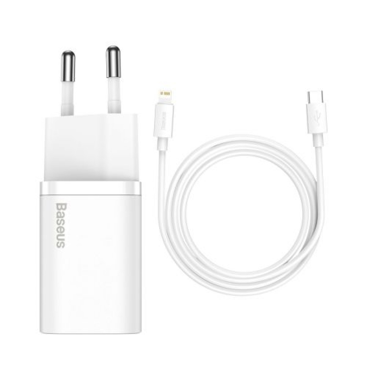 Baseus Travel Charger Super Si 1C Quick Charger PD 30W EU White (CCSUP-J02)