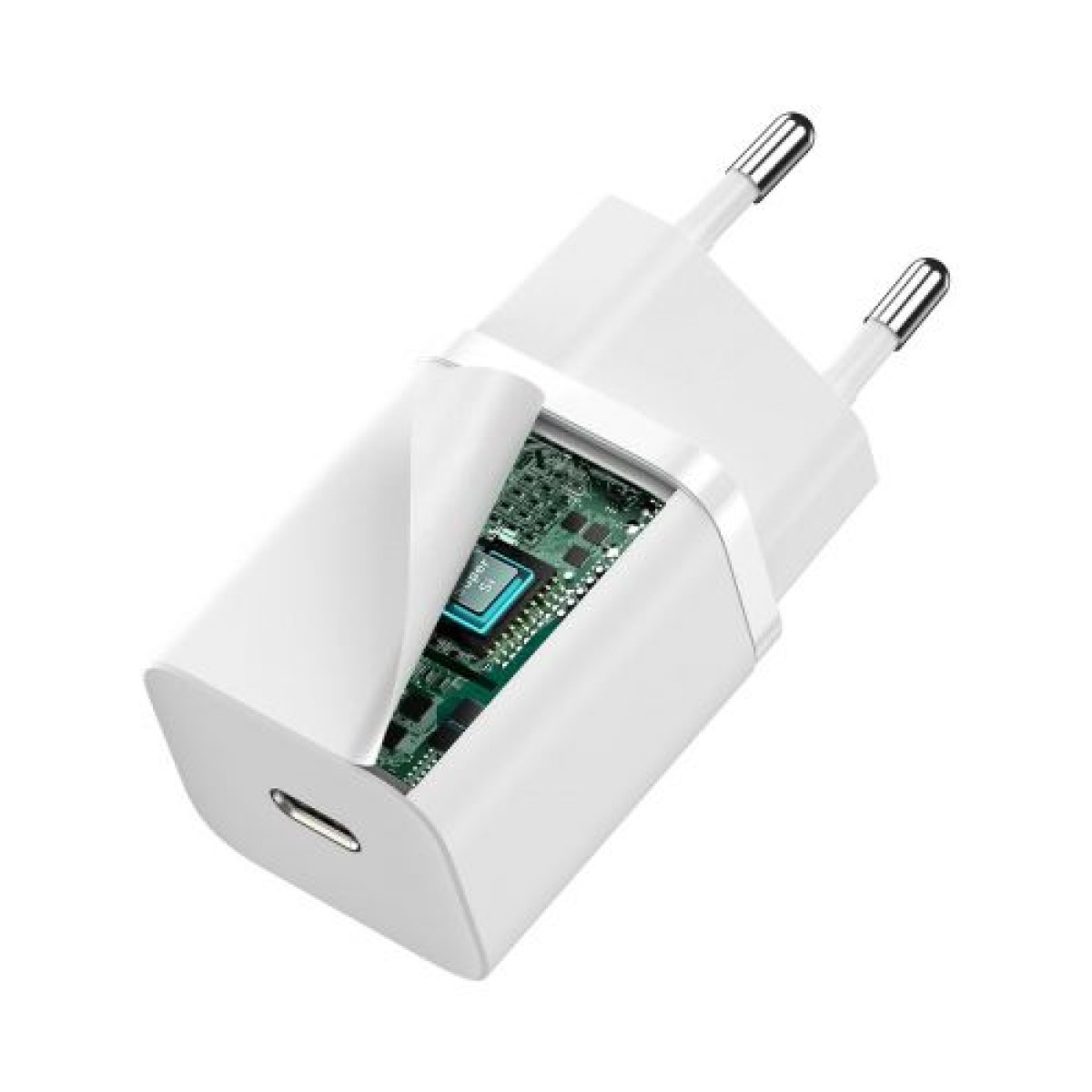 Baseus Travel Charger Super Si 1C Quick Charger PD 30W EU White (CCSUP-J02)
