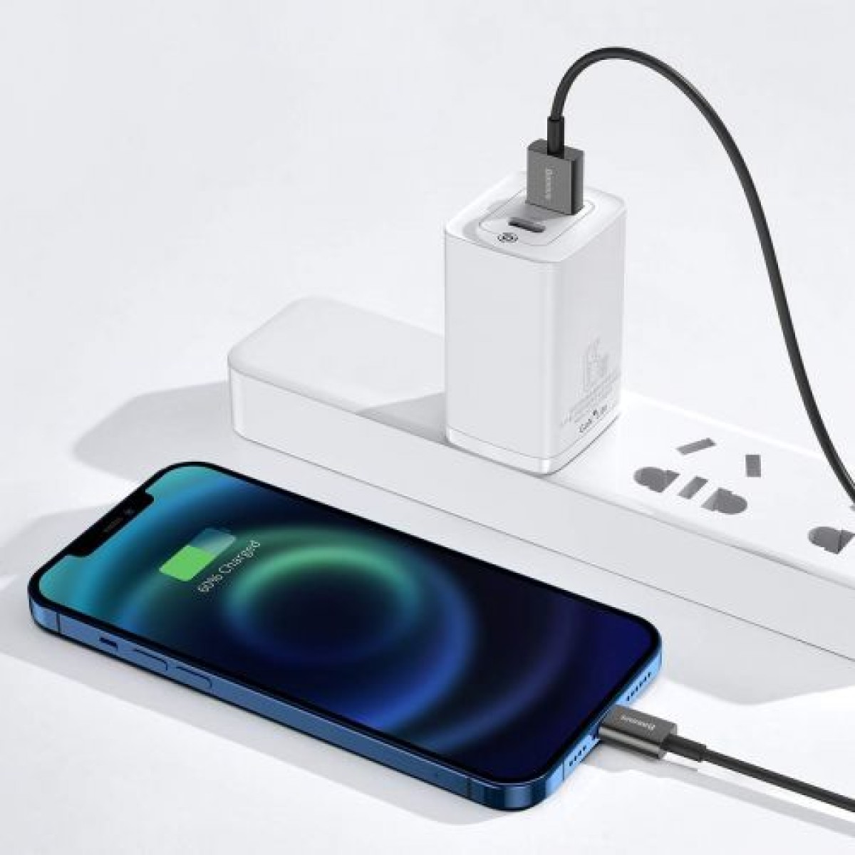 Καλώδιο Baseus Lightning Superior Series, Fast Charging, Data 2.4A, 1m Μαύρο (CALYS-A01)