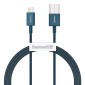 Καλώδιο Baseus Lightning Superior Series, Fast Charging, Data 2.4A, 1m Blue (CALYS-A03)