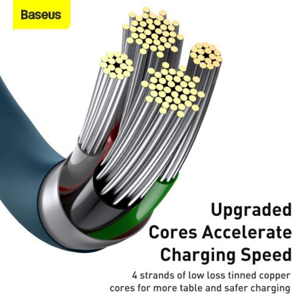Καλώδιο Baseus Lightning Superior Series, Fast Charging, Data 2.4A, 1m Blue (CALYS-A03)