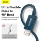 Καλώδιο Baseus Lightning Superior Series, Fast Charging, Data 2.4A, 1m Blue (CALYS-A03)