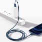 Καλώδιο Baseus Lightning Superior Series, Fast Charging, Data 2.4A, 1m Blue (CALYS-A03)