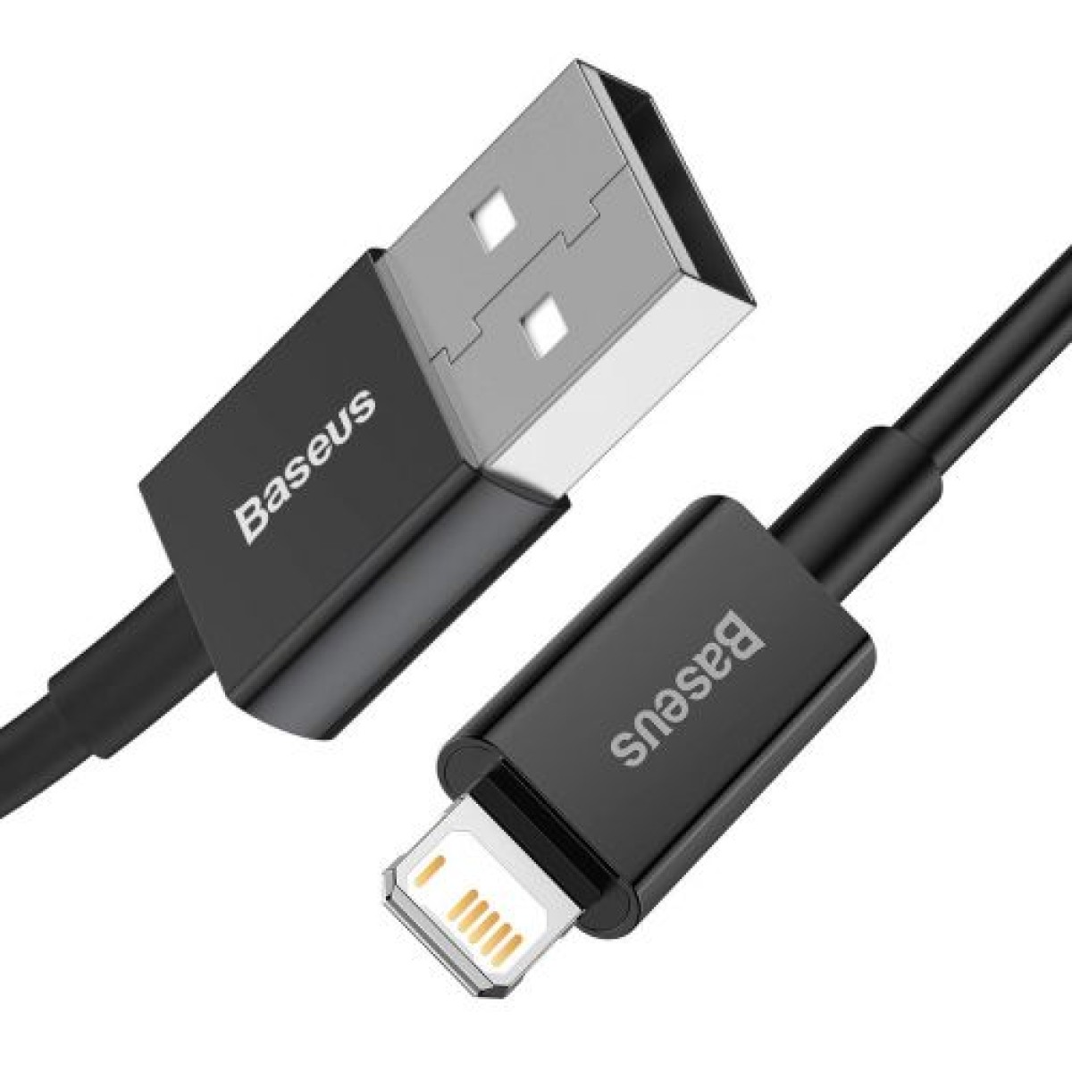 Καλώδιο Baseus Lightning Superior Series, Fast Charging, Data 2.4A, 2m Black (CALYS-C01)